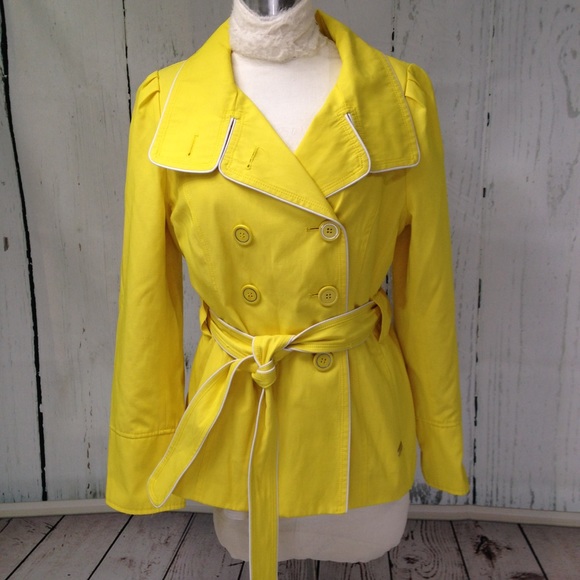 Guess Jackets & Blazers - Guess Yellow Jacket